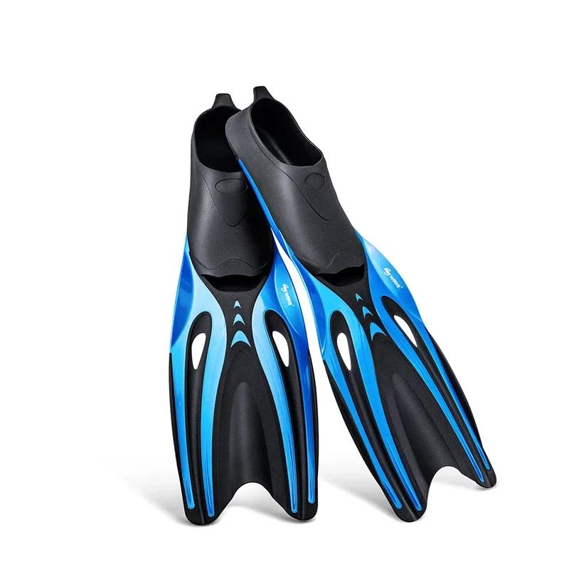Nadadeiras de mergulho de natação antiderrapante profissional, mergulho de borracha, nadadeiras adultas, esportes aquáticos, sapatos de praia, tpr - Image 1