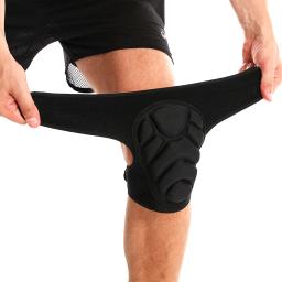 1 Par Joelho Cotovelo Almofadas Esponja Grossa Collisioned Joelheiras para Esportes de Trabalho Basquete Wrestling Futebol Voleibol Corrida Ciclismo - Image 2