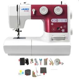 Máquina de costura pesada, 8 pontos embutidos, armação de metal, agulha dupla, multifuncional, 60W, casa, principiante, ferramentas de costura overlock - Image 6