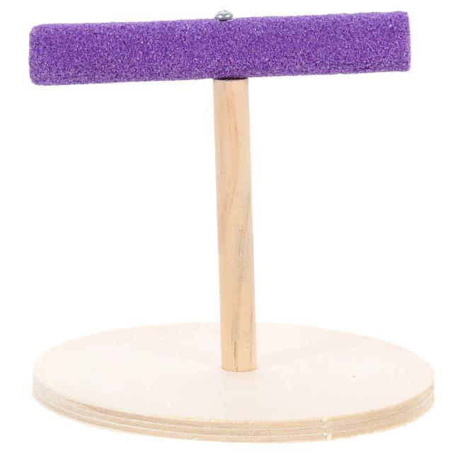 Decoração de Mesa com Papagaio de Madeira: Brinquedo Decorativo e Plataforma para Pássaros