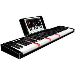 TERENCE TS01 Teclado elétrico multifuncional de 61 teclas Piano 1800mAh Bateria Suporte iluminado e interface USB MIDI - Image 1