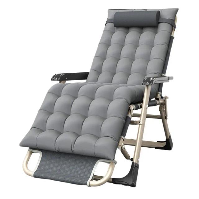 Cama Dobrável Portátil para Acampamento na Praia com Cadeira Ajustável e Design Confortável