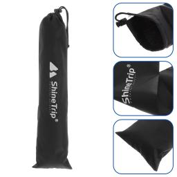Caminhadas e Trekking Poles Storage Bag, Bolsa de transporte para esporte ao ar livre, Organizador preto - Image 1