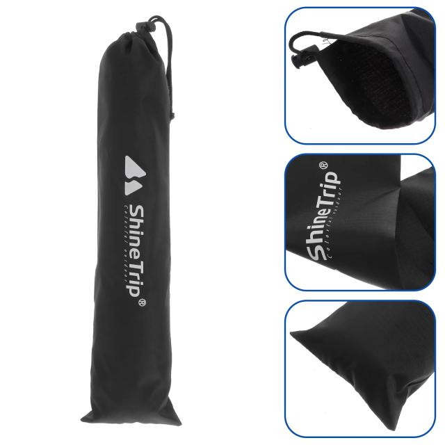 Bolsa Organizadora de Transporte para Caminhadas e Trekking Poles - Ideal para Esportes ao Ar Livre em Preto