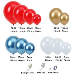 Balões Super Hero para Decorar Festa, Baptismo Rapaz, Dourado, Azul, Vermelho, Branco, Novo, Feliz Aniversário, 119 peças - Image 2