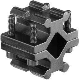 Trilho picatinny universal e ajustável para airsoft, acessórios de caça, trilho, barril, 20mm, se encaixa tubo, braçadeira - Image 5