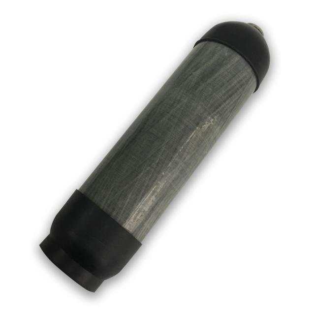 Tanque de Ar para Mergulho Acecare 3L em Fibra de Carbono 4500psi com Protetores de Borracha