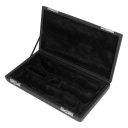 Estojo de couro do plutônio para instrumentos musicais, saco do armazenamento para instrumentos musicais, cor preta - Image 1