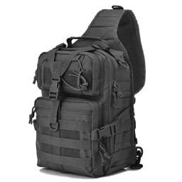 Mochila masculina de assalto tático, mochila tiracolo, mochila impermeável, ao ar livre, caminhada, camping, homem, bolsas de ombro - Image 4