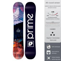 Esquis e fixações de alumínio para snowboard preto ajustável personalizado, equipamento de esqui para snowboard, splitboard - Image 2