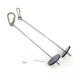 Suporte de alimentos para animais de estimação papagaios, aço inoxidável, vara de lança, frutas, espetos antiaderentes, pássaros suprimentos, gaiola acessórios - Image 3
