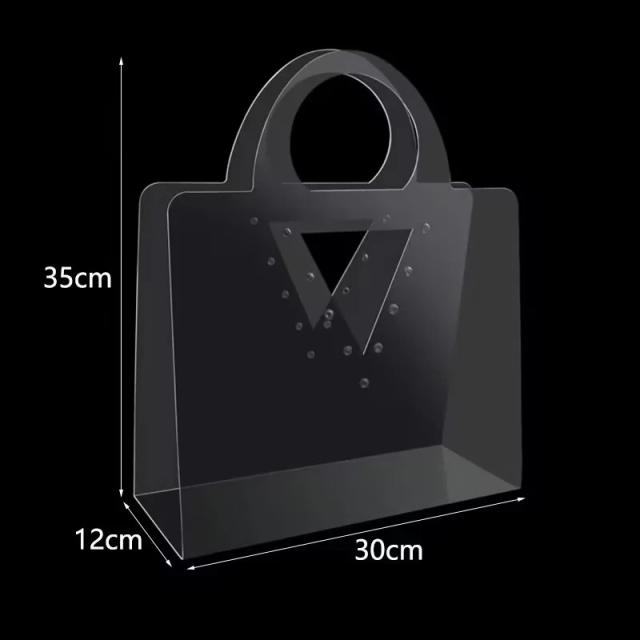 Sacos Transparentes para Flores - Embalagem Elegante para Presentes, Casamentos e Dia dos Namorados
