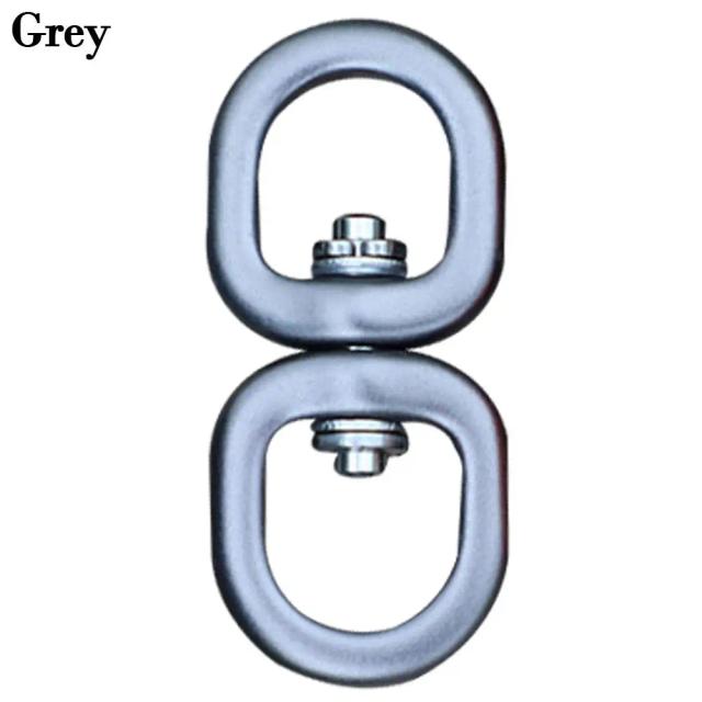 Carabiner Profissional de Alumínio Master Lock com Anel Rotativo para Montanhismo e Acessórios de Segurança ao Ar Livre