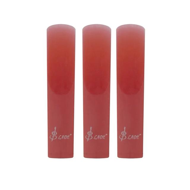 Palhetas de Resina Plástica Premium para Clarinete, Saxofone Soprano e Alto - Pacote Trio com Controle Superior de Afinação