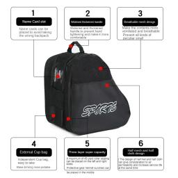 Saco de esqui respirável patins armazenamento bolsas patins saco titular rolo patins velocidade saco adulto esportes sacos de esqui - Image 6