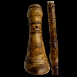 Oboe profissional estilo barroco alemão A-415HZ, oboé de madeira com olho de pássaro sólido - Image 3