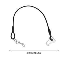 Extensor De Trela À Prova De Mastigação Para Animais De Estimação, Corda De Aço Forte, Restrição Para Cachorro, Cinto De Segurança Do Veículo, Heavy Duty - Image 6
