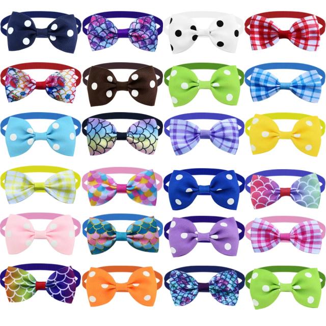 Laços para Cães Pequenos - Pacote com 50 Laços Coloridos e Acessórios para Coleiras