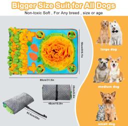 Pet Scent Pad Puzzle para cães, consumir energia comendo, cheirar lentamente, descobriram que a comida pode ser limpa, muito durável - Image 4
