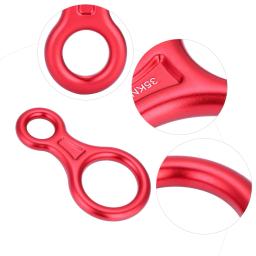 Descender Rappel Ring para homens e mulheres, engrenagem de escalada, escalada ao ar livre, 35KN - Image 3