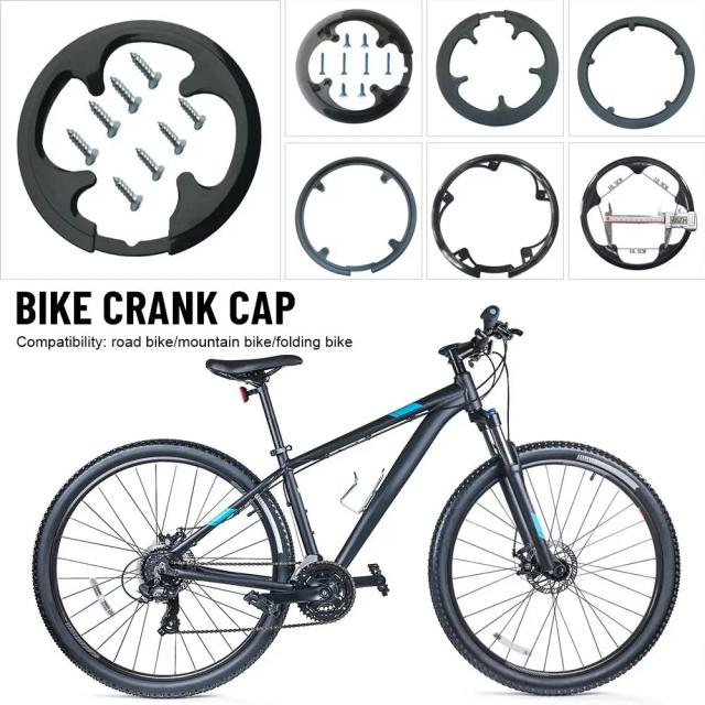 Capa Protetora Universal para Bicicleta com Guarda-Cadeia e Placa de Dente 42T para MTB