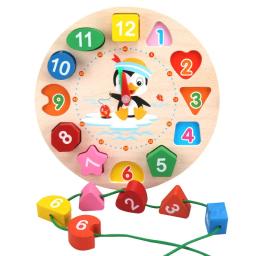 Brinquedos Montessori para Crianças, Jogos de Desenvolvimento 3D, Puzzle de Madeira, Brinquedo Educacional, Presente do bebê - Image 6