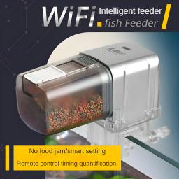 Alimentador automático de peixes com Wi-Fi, Alimentador Pet Inteligente, aquário, Timed Alimentação Goldfish Turtle Aquarium, alimentado por bateria - Image 2