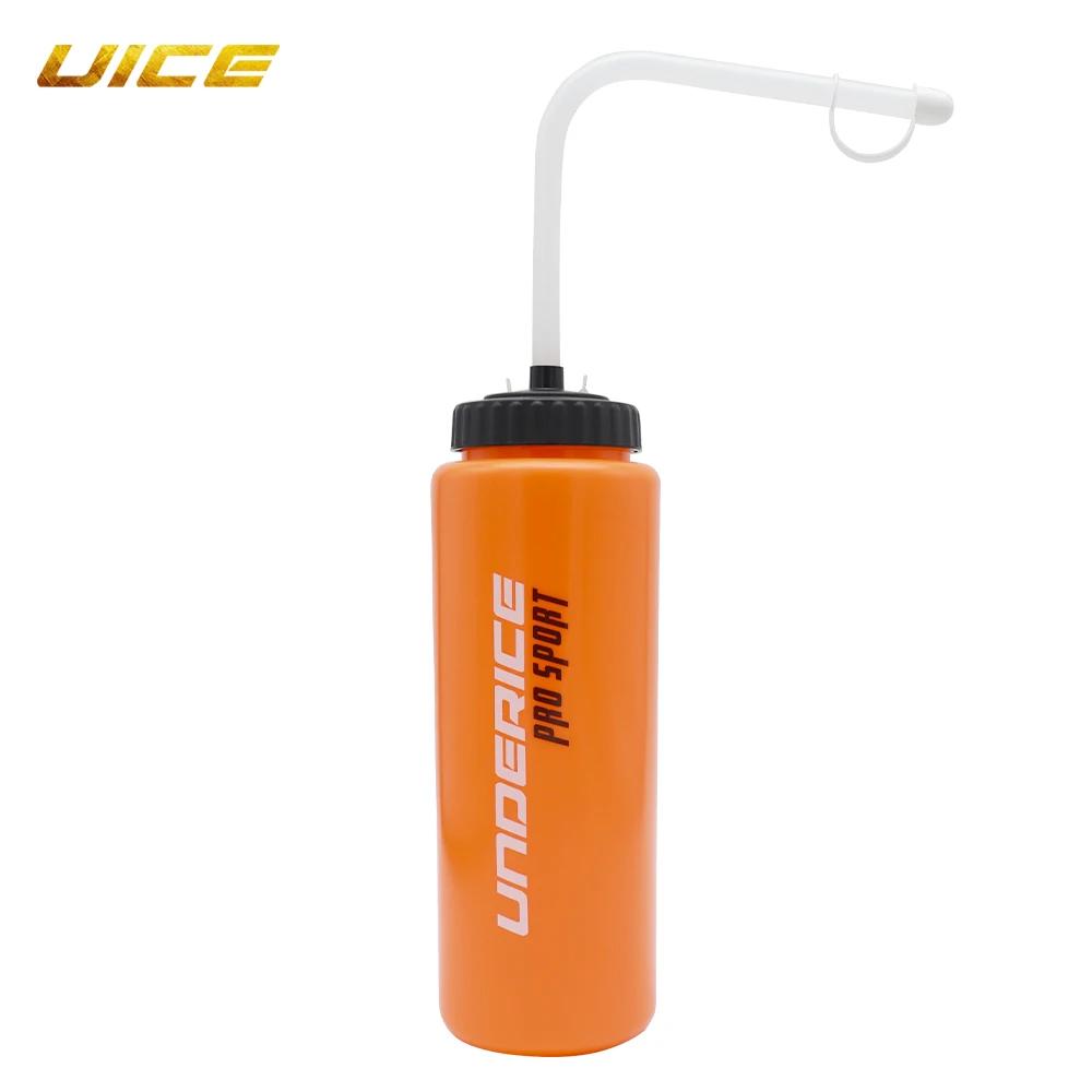 BPA Free Hockey Water Bottle, Design clássico estendido Tip, engrenagem esportiva, garrafa de Lacrosse de futebol, 1000ml - Image 1