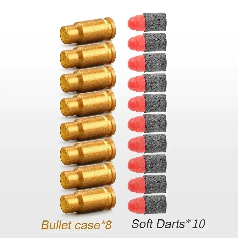 Arma de brinquedo bala macia para meninos e meninas, espuma dardos, Shell ejeção, Desert Eagle, Airsoft pistola, jogos ao ar livre - Image 1