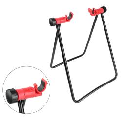 Dobrável bicicleta triângulo estacionamento Rack, Vertical U-Shaped Repair Rack, Bicicleta oficina substituição Stand, Novo - Image 2