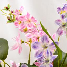 Arranjo de flores para casamento, seda artificial drapejar jasmim, único ramo, paisagismo interior, arranjo de flores, fotografia, 39.37 ", 80-100cm, 80-100cm, 1 pc - Image 3