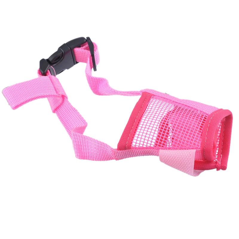 Ajustável malha respirável pet boca focinhos para cães, focinho para cães pequenos e grandes, correias de poliéster, acessórios para cães - Image 1