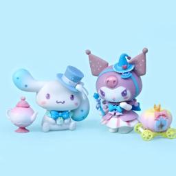 Anime Sanrio Dream Series Figura, Minha Melodia, Pom Pom Purin, Pequeno Gêmeo Estrelas, Kawaii Modelo PVC, Enfeites de Boneca, Presentes para Crianças - Image 4