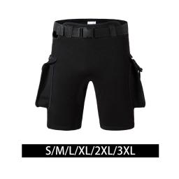 Shorts de mergulho feminino com cinto ajustável, shorts wetsuit para surf - Image 1