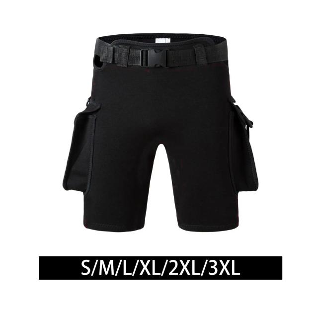Shorts Wetsuit Feminino com Cinto Ajustável para Mergulho e Surf