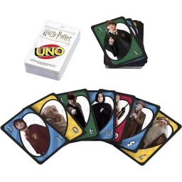 Mattel Games UNO Harry Potter Jogo de cartas para a noite familiar com gráficos temáticos do programa de TV e uma regra especial para 2 a 10 jogadores - Image 5