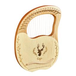 Madeira Mogno Lira Harpa Com Ferramentas Pickup Tuning Instrumentos Musicais Rena 19 Cordas/16 Cordas Lira/10 Cordas - Image 2