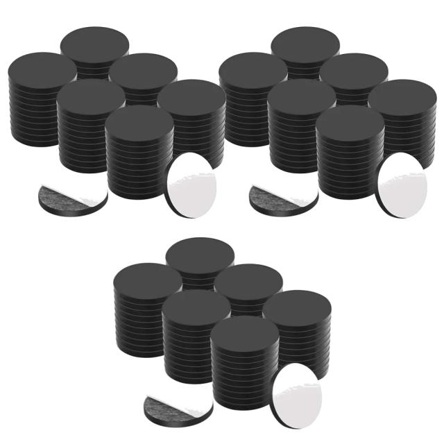 Adesivos Magnéticos Flexíveis Redondos para Projetos de Bricolagem - 20x2mm, 50 ou 250 Unidades