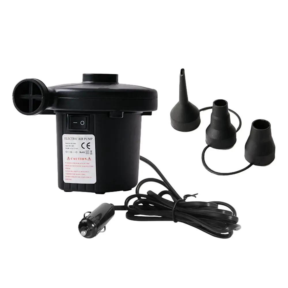Bomba de ar portátil de enchimento rápido para colchão insufláveis, almofadas de campismo, natação, 220V AC, 12V DC - Image 1