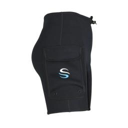 SLINX-Neoprene Wetsuit Tech Shorts, Snorkeling, Equipamento de Mergulho, Troncos de Surf, Calças Submersíveis Pretas, 3mm - Image 5
