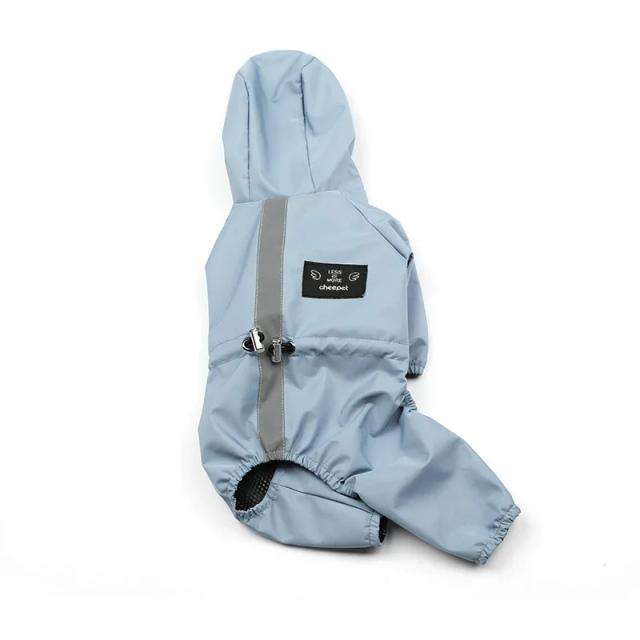 Hoodie Impermeável e Refletivo para Cachorros - Macacão Absorvente e Capas de Chuva 2023