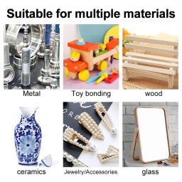 Super Glue All-Purpose Liquid 20g - Adesivo CA transparente de secagem rápida para metal, plástico, madeira, cerâmica, vidro e reparações DIY, cola mais forte para metal e plástico, fácil de usar, cola louca - Image 6