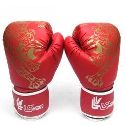 Novas luvas de boxe para crianças profissionais sanda treinamento caixas protetoras luta artes marciais luvas - Image 1