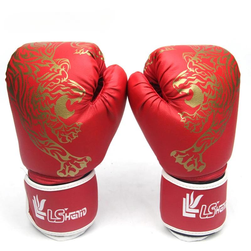 Novas luvas de boxe para crianças profissionais sanda treinamento caixas protetoras luta artes marciais luvas - Image 1