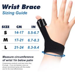 Pulso Polegar e Mão Protector Suporte, Aço Splint Estabilizador, Túnel do Carpo, Finger Brace Guard para Kid, Artrite Adequado 1PC - Image 6