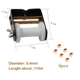 Arco e flecha Bow String Winder Tool, Spool Thread Cable Winder, Servindo Thread Rope Protector - Image 6