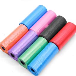 15 saco/rolo cão gato saco de cocô coletor pet pegar saco de lixo conveniente limpo resíduos saco de lixo ao ar livre suprimentos para animais de estimação - Image 2