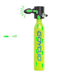 Mini tanque de mergulho equipamento de mergulho subaquático cilindro inflator 0,5l tanque de oxigênio ao ar livre 5-10 minutos pesca submarina - Image 1