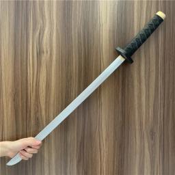 Segunda guerra mundial 1:1 espada samurai cosplay assassino espada japonês ninja estilos arma prop espada preta cos segurança plutônio halloween criança adulto presente - Image 6