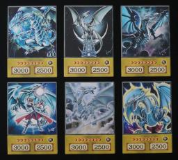 Cartões de papel da coleção do estilo anime Orica, arte diferente, mágico escuro, olhos azuis, dragão branco, olhos vermelhos, preto, conjunto 24pcs - Image 5